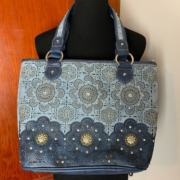 Montana West Handbags - Montana West Embellished Studded Bag